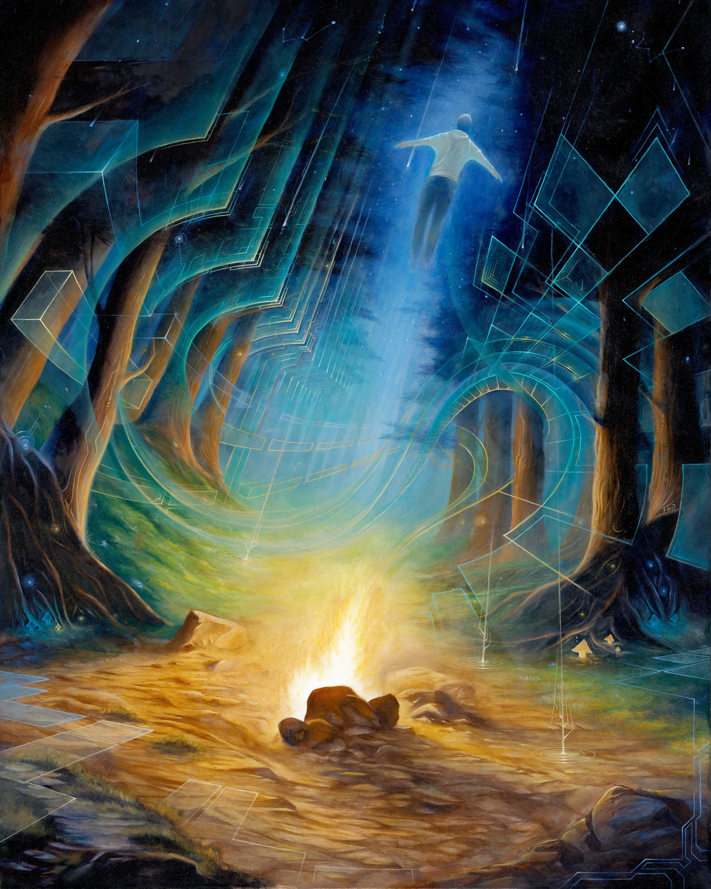 "Ascension" Original painting